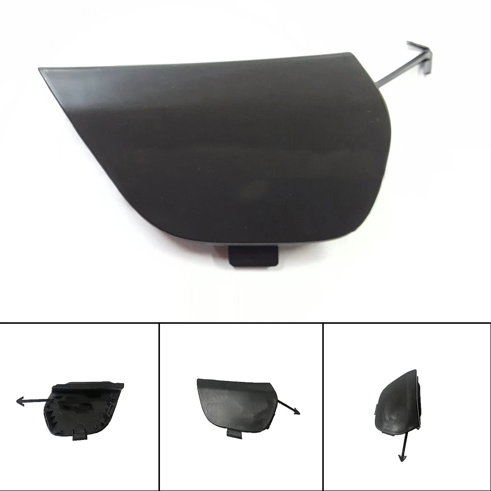 Replacement Front Bumper Tow Hook Cover Compatible with For Toyota For Prius C 2015 2016 Unprimed Plastic Tow Eye Cap 1 Piece