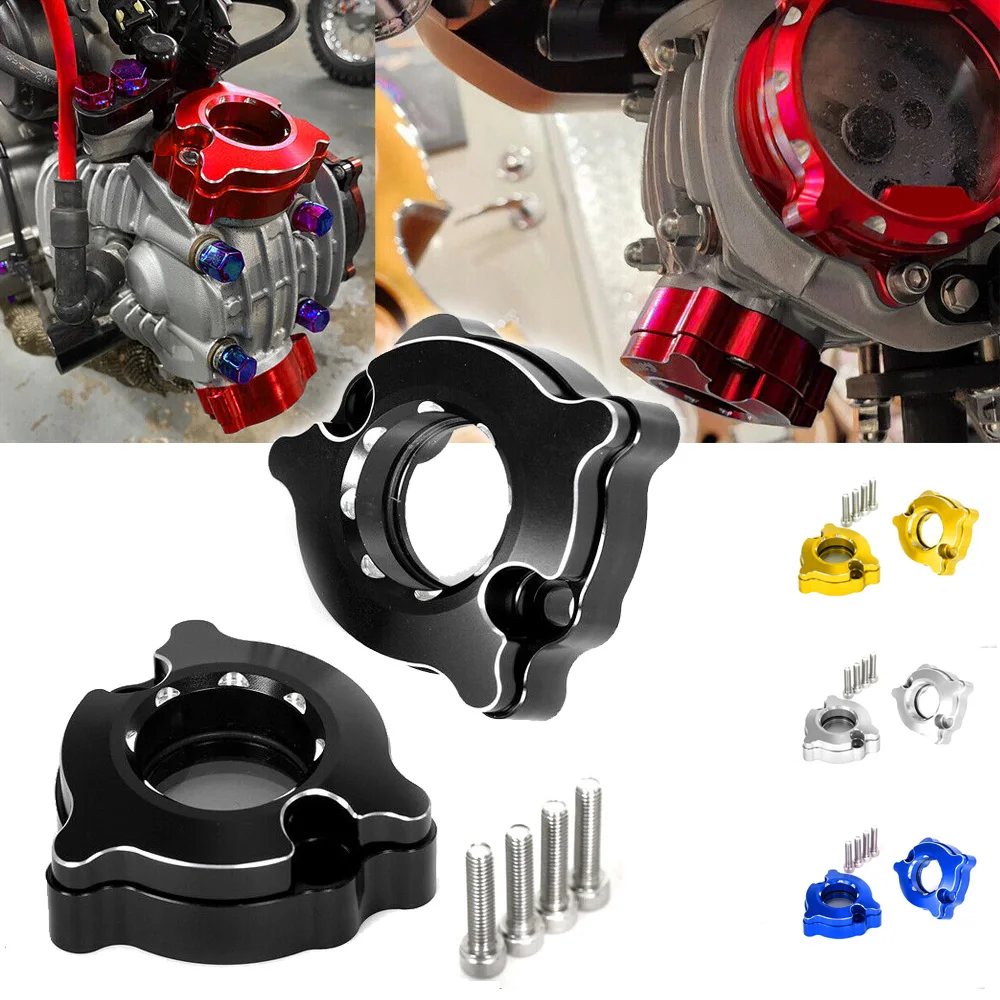 Moto 3D CNC Transparent Camshaft Valve Cover Fit For Honda C125 SUPER CUB 2021 2022 2023 Transparent Camshaft Valve Cover