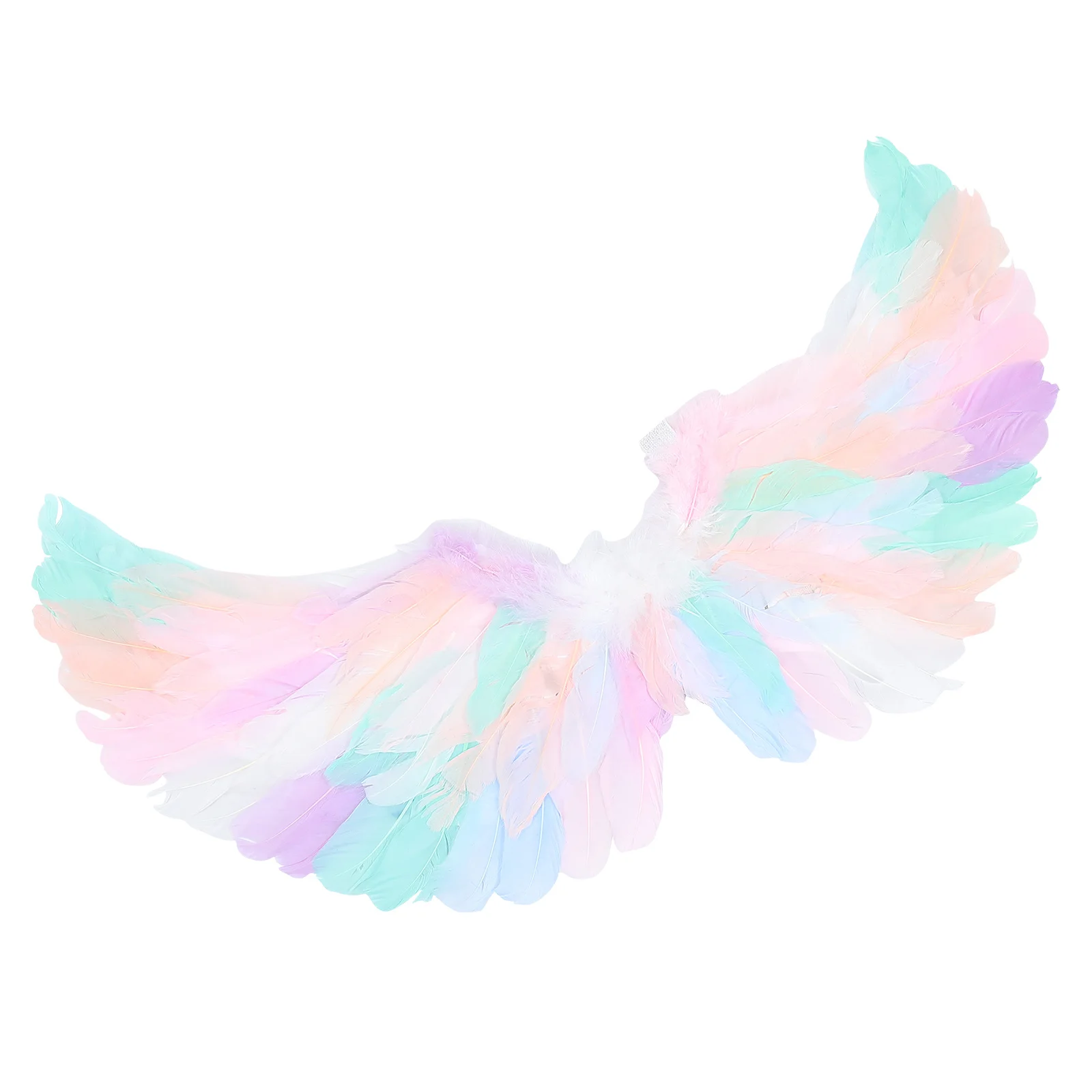 

Colorful Wings Props Creative Angel Adornment For Plume Wing Christmas Performance Fairy Cosplay Wing-Shaped Ornament
