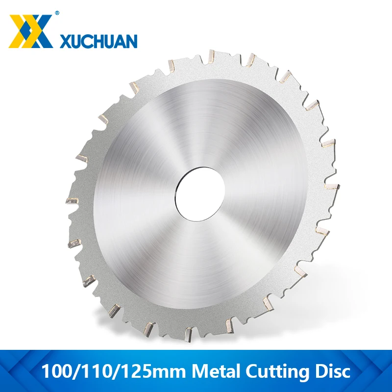 

1 шт. диск для резки металла 100/110/125 мм 20T 30T твердосплавная циркулярная пила для стали круглый отрезной диск по металлу