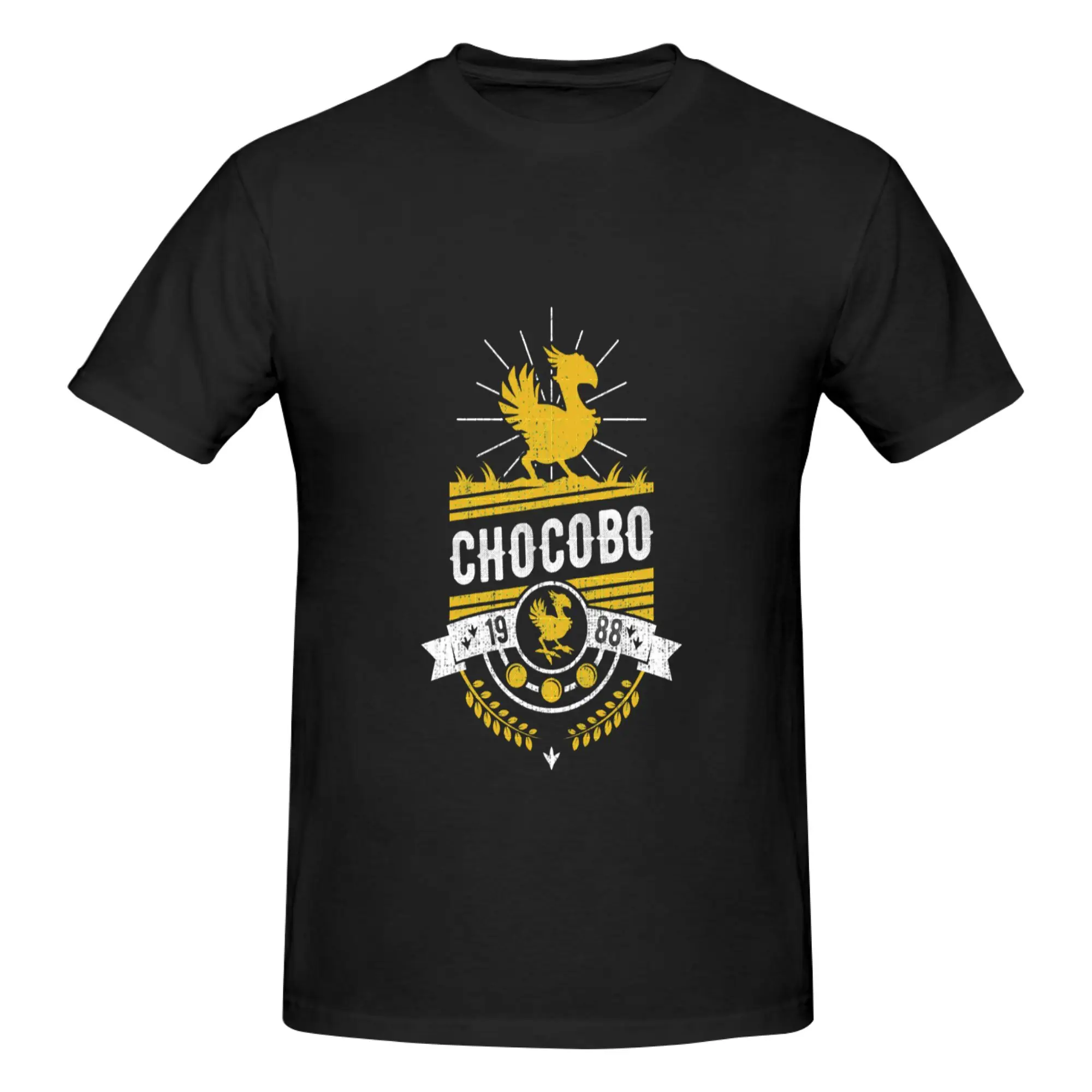 Funny Chocobo  Men's Printed T-Shirt Unisex T shirtT Shirt