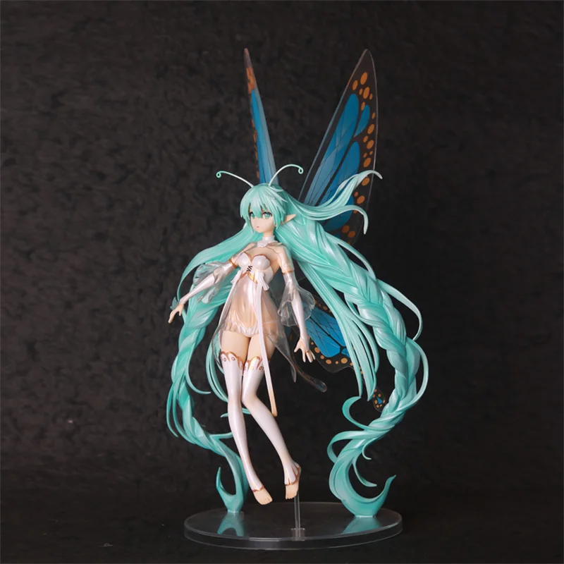 Hobbybeat-Hatsune ku Butterfly Girl Anime Figure Statue, Modèle de collection, Figurine de décoration, Jouet Butter Girl, Cadeau original, 35cm