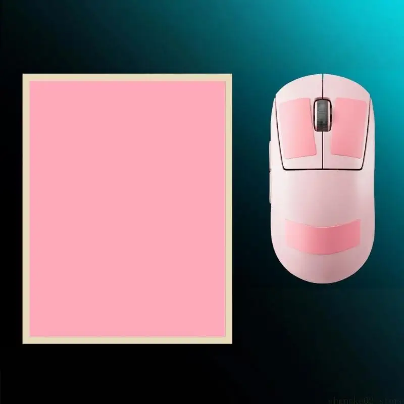 Mouse Grip Tape for Gaming Workflows with Thin Silicone Feel Adhesive Backing