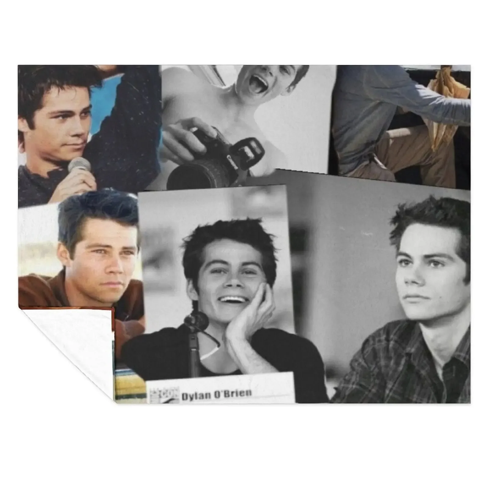 

DYLAN COLLAGE Throw Blanket Thermal Flannels Sofas sofa bed Blankets