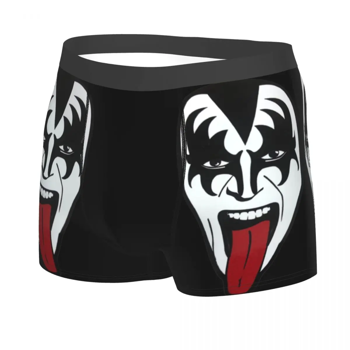 The Demon Kiss Band Gene Simmons Accessories Crew Man'scosy Boxer Briefs Underwear Highly Breathable High Quality Birthday Gifts