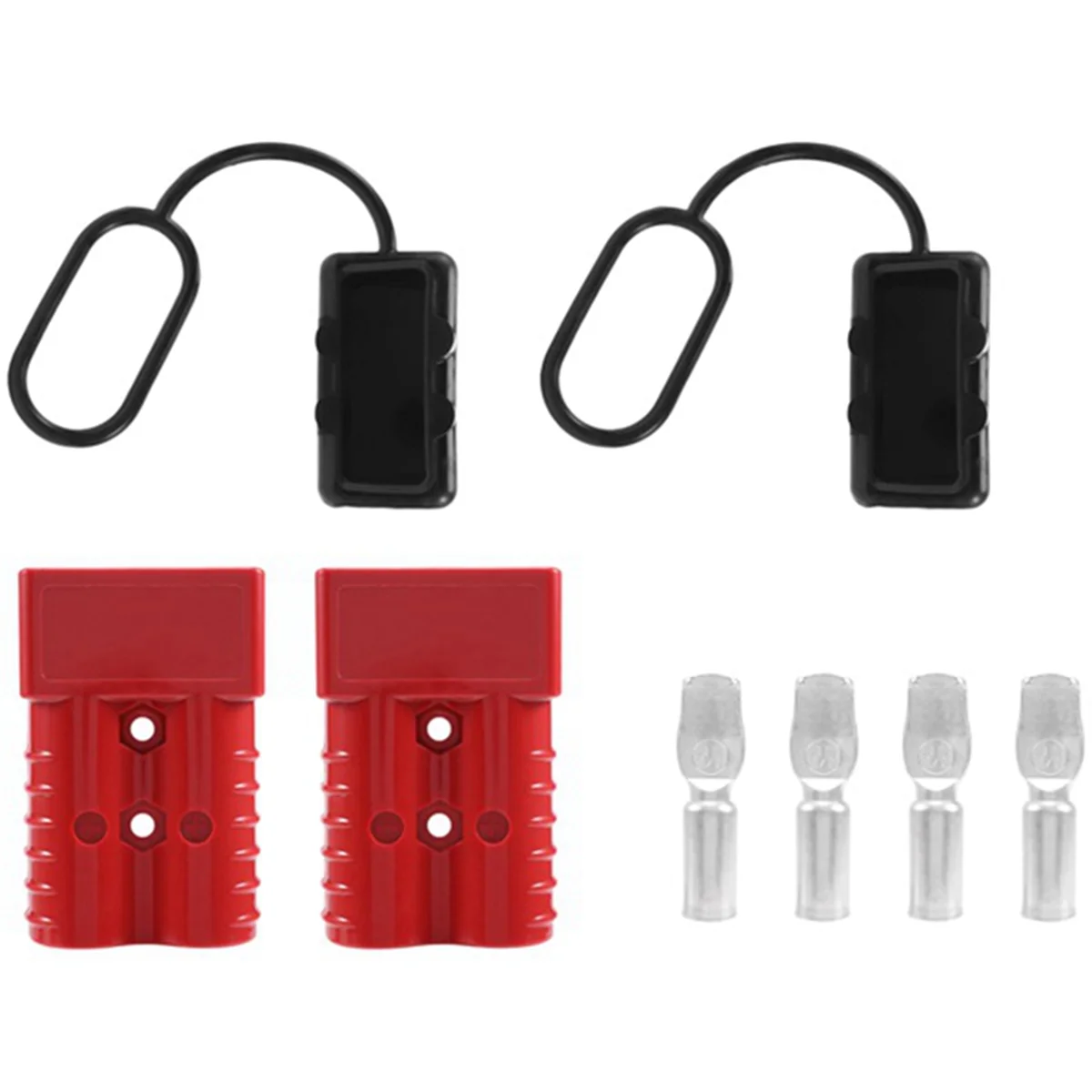 

350A 2/0 AWG Battery Power Connector Cable Quick Connect Disconnect Kit for Anderson Connector for ATV Winch