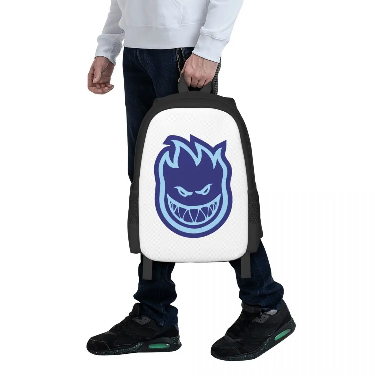 Spitfire Skate Student Backpack School Bag Hiking Travel Daypack for Men Women Fashion Bookbag Shoulder Bags