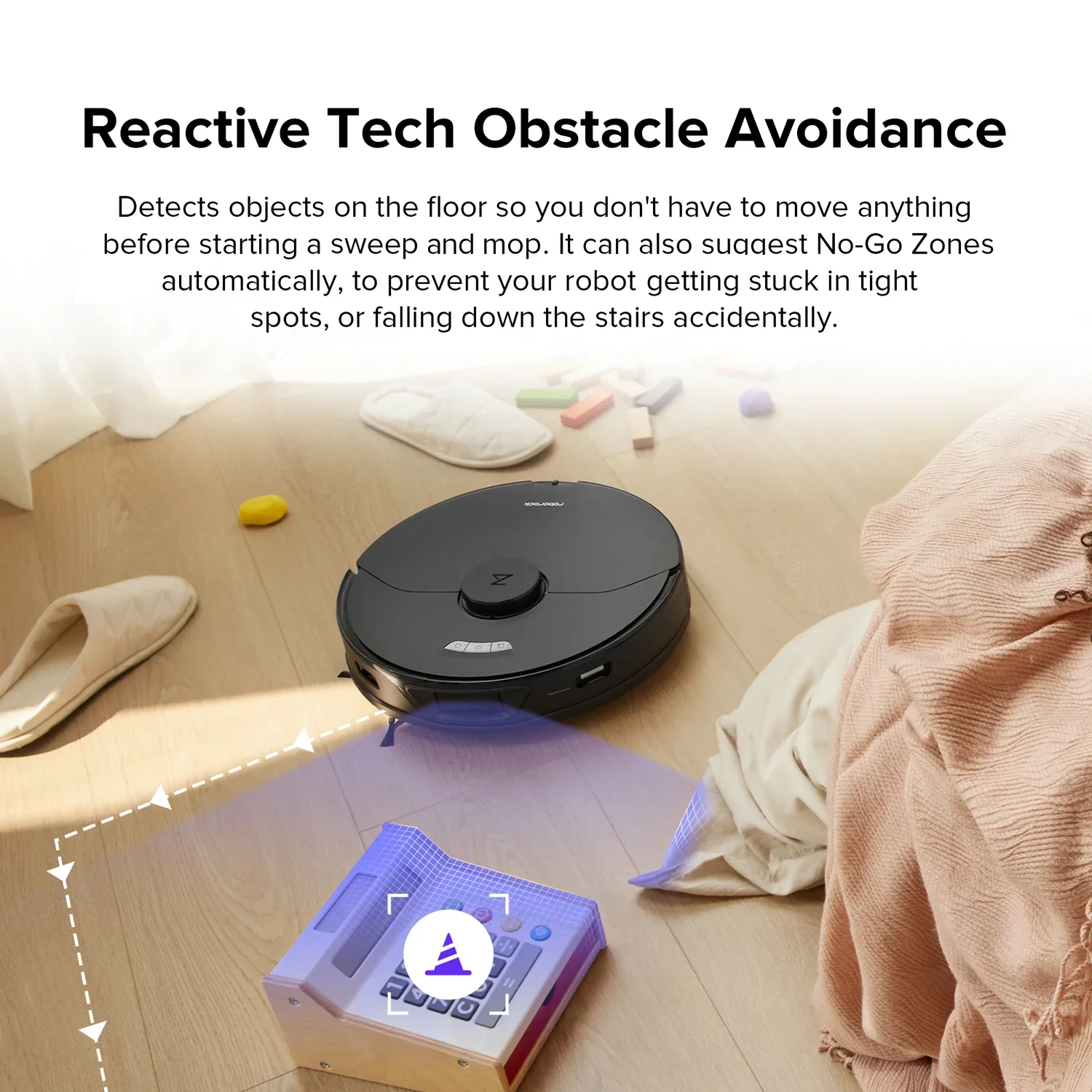 Roborock S7 Max Ultra Robot Vacuum, 5500 Pa suction, Warm air Self-cleaning APP WiFi Control, upgraded S7 Pro ultra