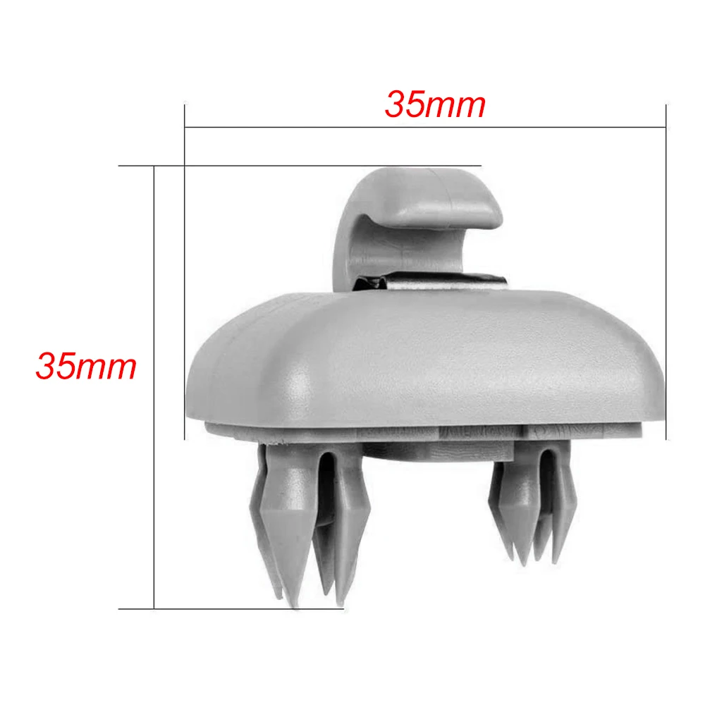 Auto Sun Visor Clip  Hook Bracket Hanger replacement for Audi A1 A3 A4 A5 Q3 Q5(8E0 857 562)A7 B6 B7 B8 S4 S5