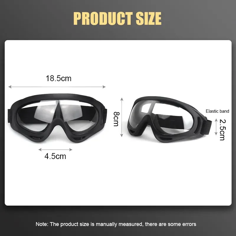 Retro Motorcycle Goggles Outdoor Sport Safety Glasses Skiing Windproof Goggle Glasses Eye Protection Motorcycle Accessories