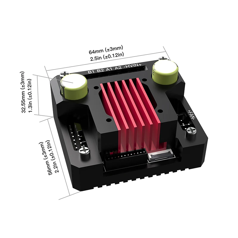 BIGTREETECH TMC5160T Plus 60V High Power High Speed Stealthy Stepper Motor Driver for Octopus Pro Voron Ender3 3D Printer Parts