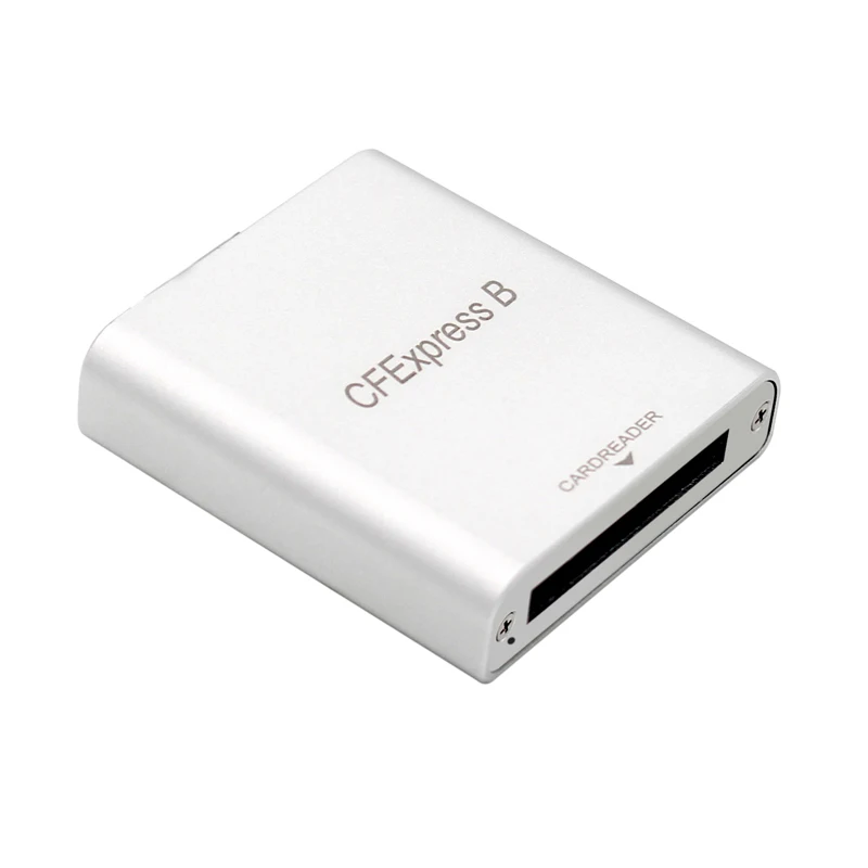 10Gbps CFexpress نوع B قارئ بطاقات الكاتب USB 3.2 Gen2 USB-C CFe قارئ بطاقات لنظام أندرويد ل Win XP/Vista/7/8/8.1/10/11 لـ MAC