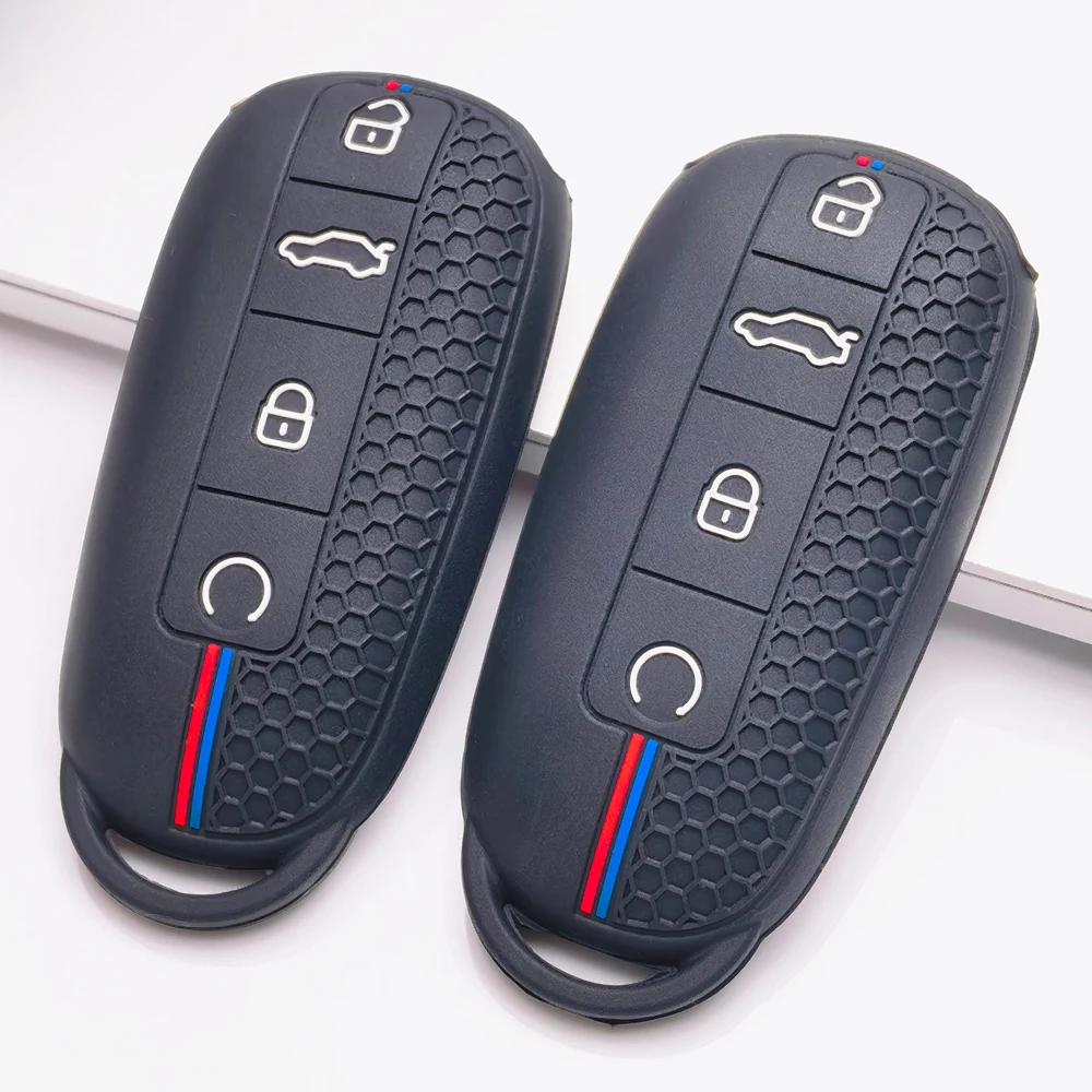 Soft Silicone Key Fob Case For Chery Omoda C7 SHS PHEV 2025 2026 Non Slip Precise Fit Full Coverage Stylish Durable