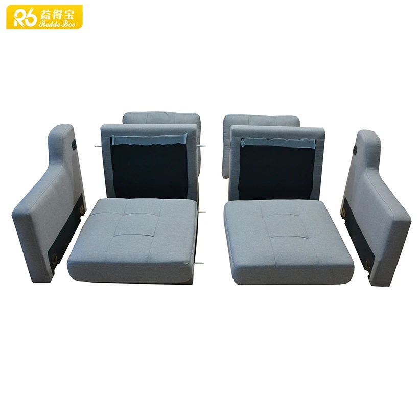 Reddeboo Sofá seccional de tela moderno para sala de estar Muebles para el hogar en línea para uso en apartamentos, centro comercial o en sótano