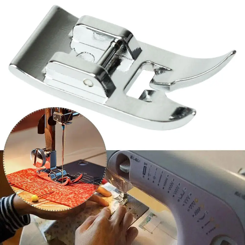 Multifunction Stainless Steel Metal Household Electric Sewing Machine Accessories Universal Presser Foot Achieve Precise Sewing