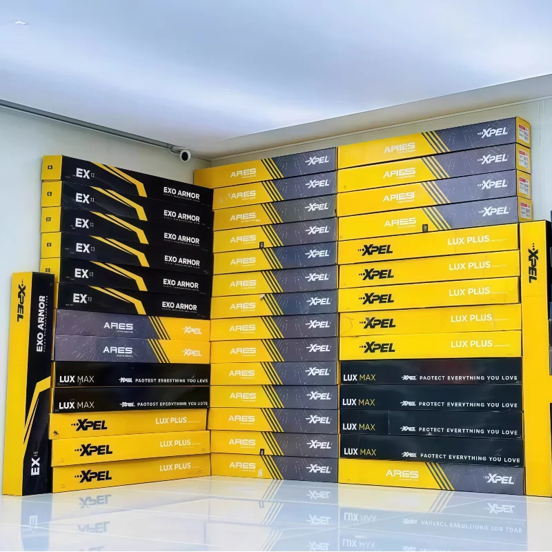 طبقة حماية مستوردة من طلاء XPEL ضمان أصلي PPF لمدة 10 سنوات 1.52 م * 15 م * لفة طبقة حماية شفافة من مادة البولي يوريثان ذاتية الشفاء #2