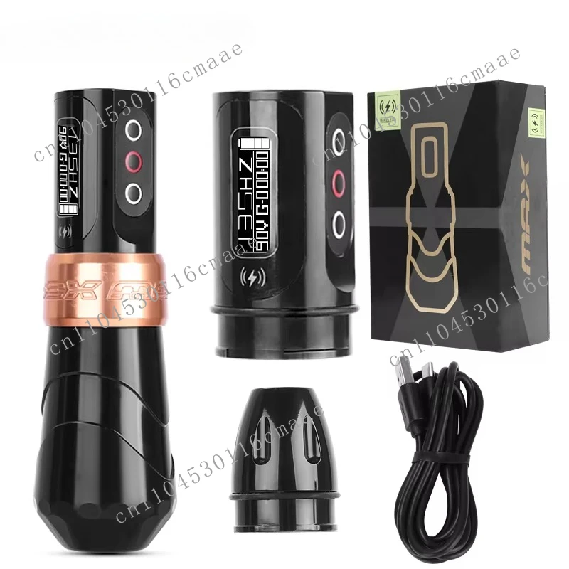 

Tattoo Machine Wireless Battery Professional Permanent Pen Tattoo Pen Display Pmu Tattoo Machine