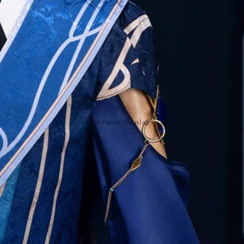 Kaeya Alberich Sailwind Shadow Cosplay Costume Anime Genshin Impact Uniform Wig Knights of Favonius Cosplay Women Men Outfits