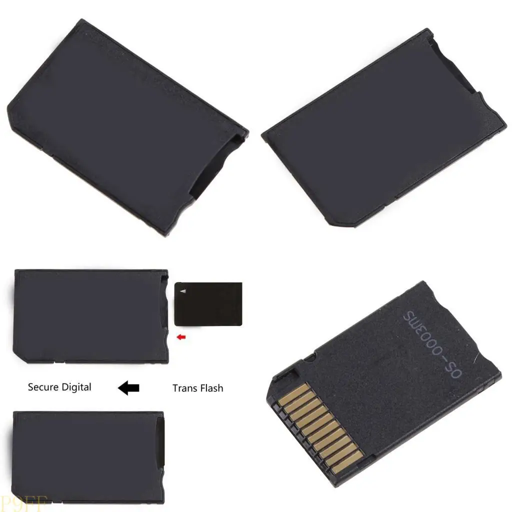 

CS1W Micro SD SDHC to MS Pro for Duo Single Channel TF Card to MS Adapter TF-MS Card Sleeve