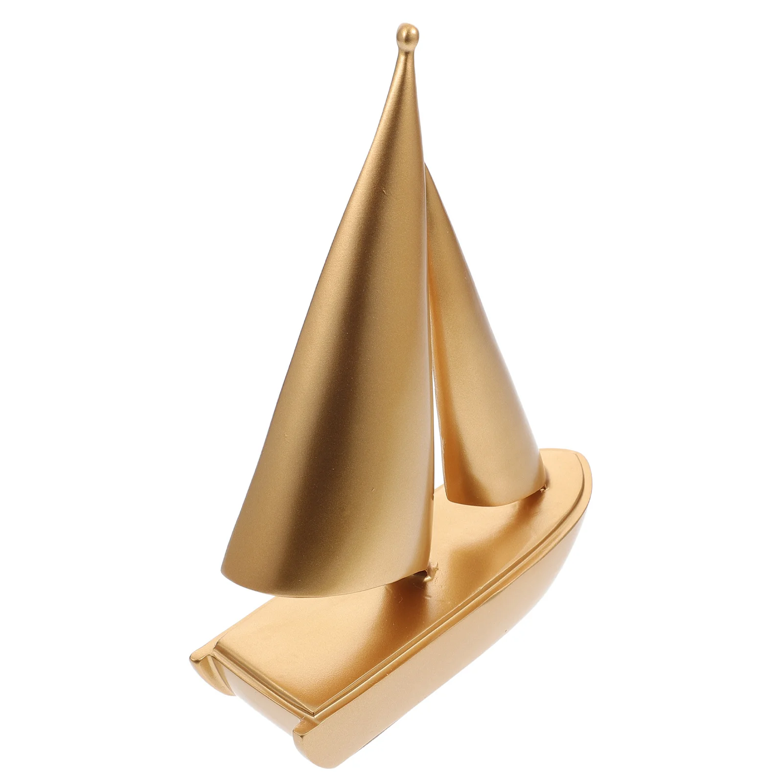 

Creative Resin Sailboat Shape Desktop Office Housewarming Artistic Resin Decor Ornament Sailboat