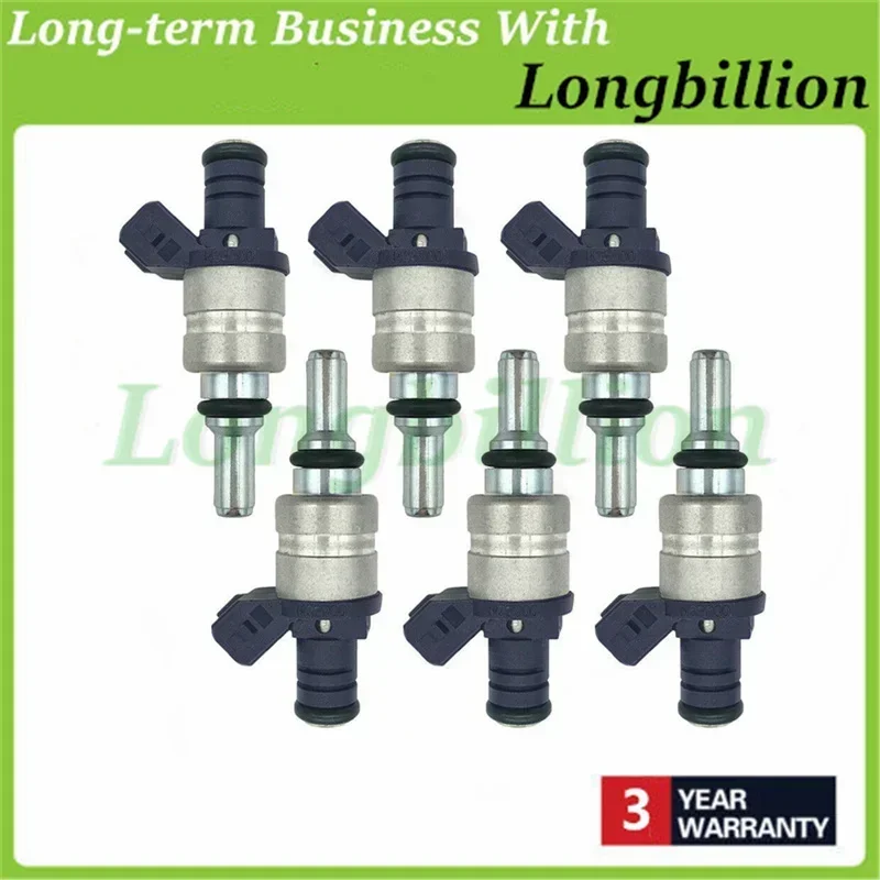 6X Fuel Injector 1439800 13641439800, 13537546245l 1364-1439800 for 2001-2006 BMW Z4-X3-Z3-330i-X5-530i 3.0L I6 New