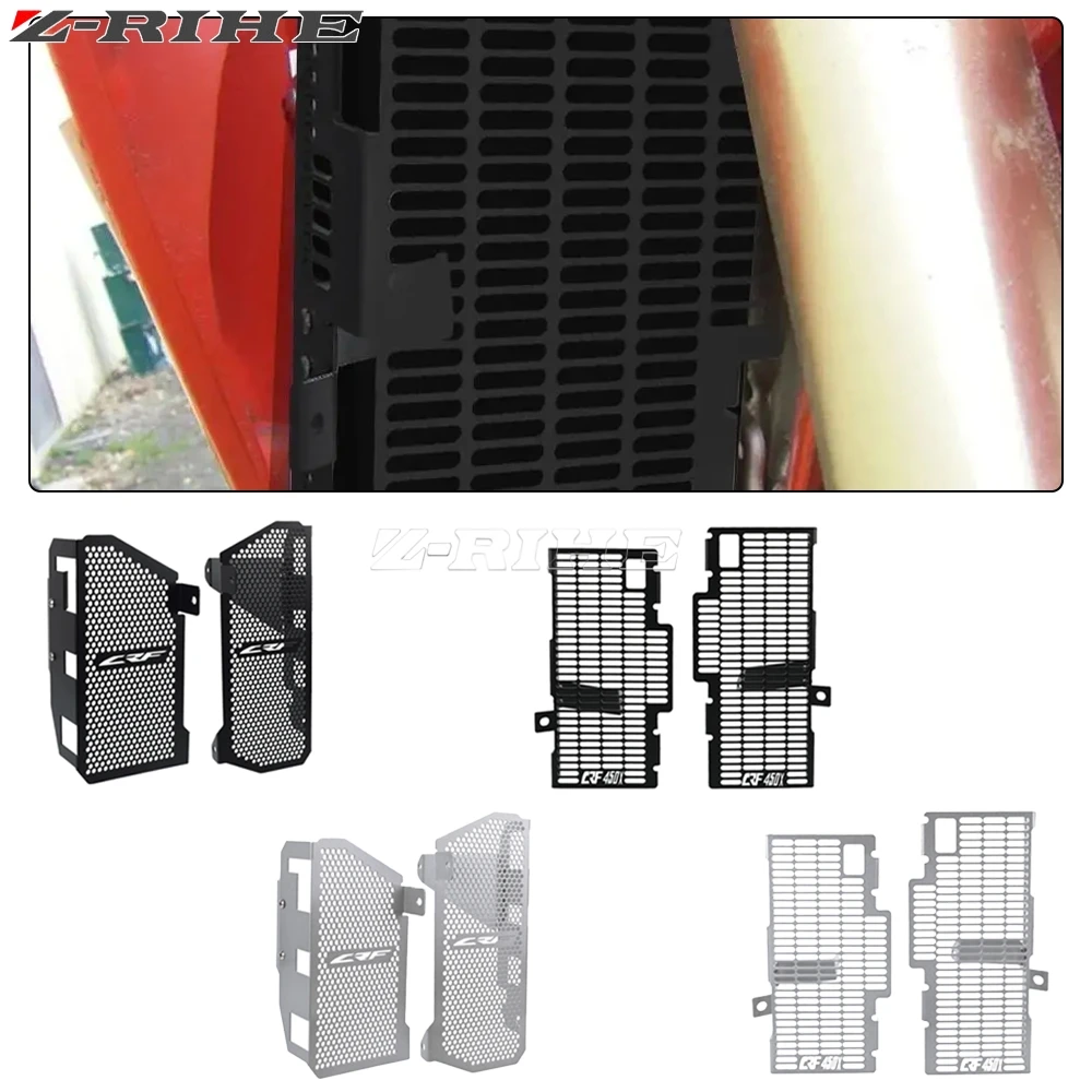 

Motorcycle Accessories Radiator Guard Cover Cover FOR HONDA CRF 450X 450 X CRF450 X 2024 2023 2022 2021 2020 2019 2005 CRF450X