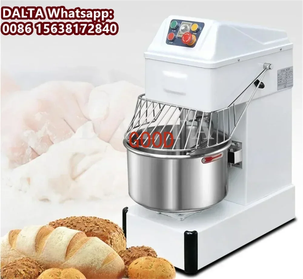60L Commercial Spiral Dough Mixer Flour Dough Kneader for Bakery Dough Kneading Machine with Different Capacity Options