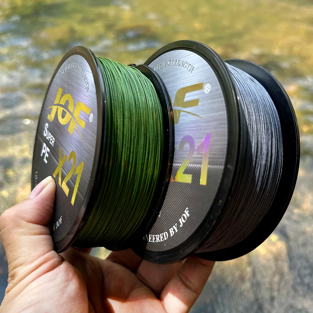 JOF 21 Stränge Geflochtene Angelschnur 300 M X21 PE Fern Multifilament PE Linie Langlebige Karpfen Angeln Werkzeug pesca Super Starke – Detail 9