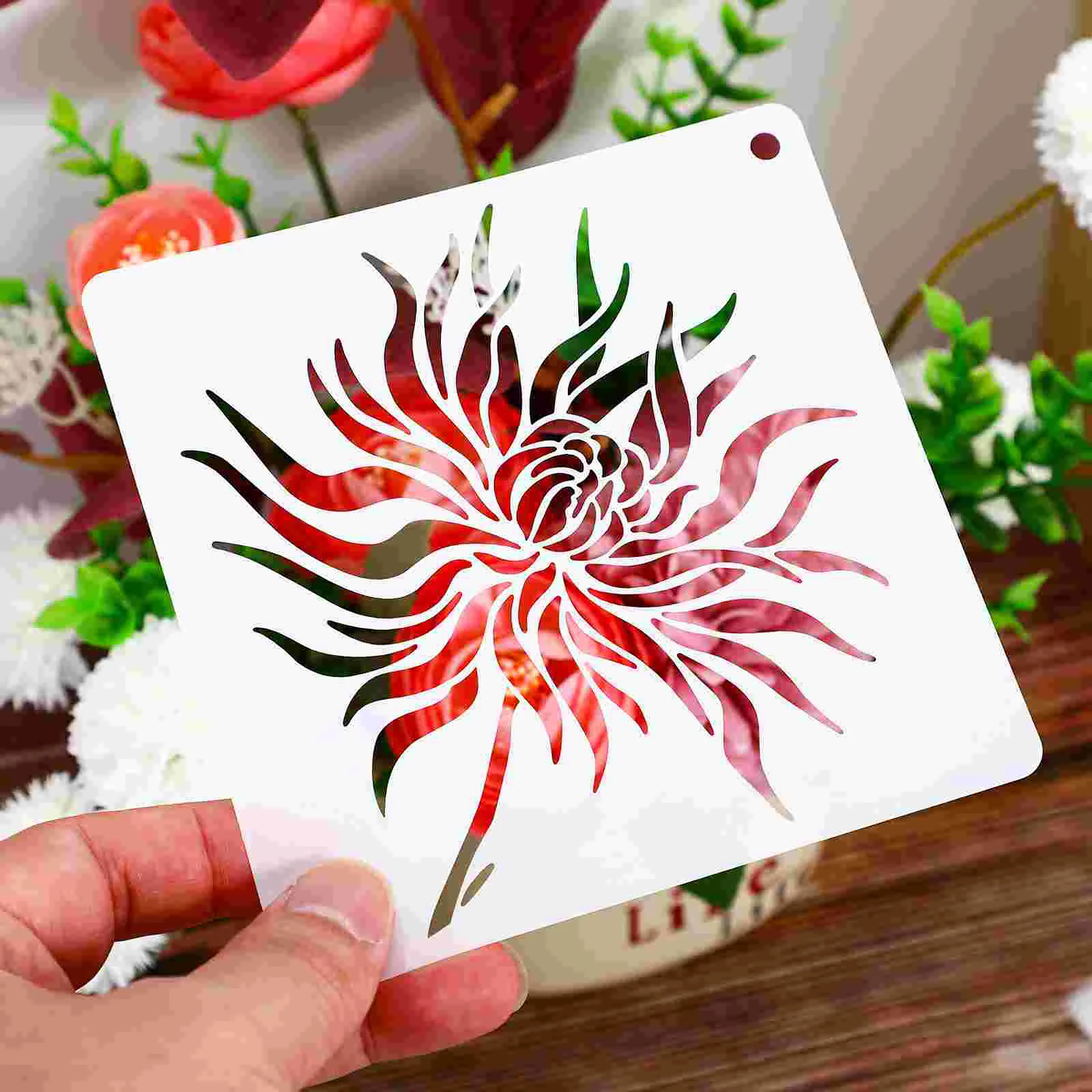 36 Pcs Painting Template Drawing Stencils Bird Flower Plant Templates Reusable The Pet for