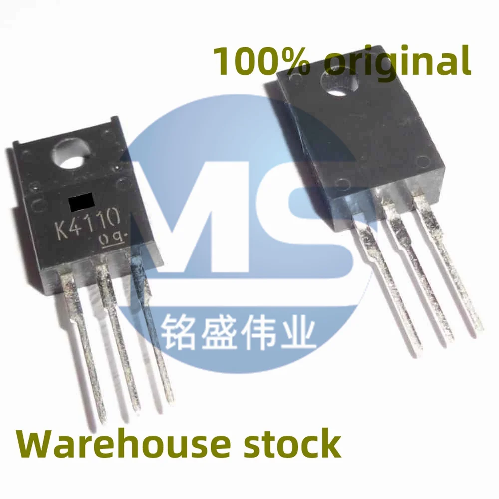 10PCS 100% New 2SK4110 K4110 600V 6A Direct Insertion TO-220F MOSFET Spot Direct Order