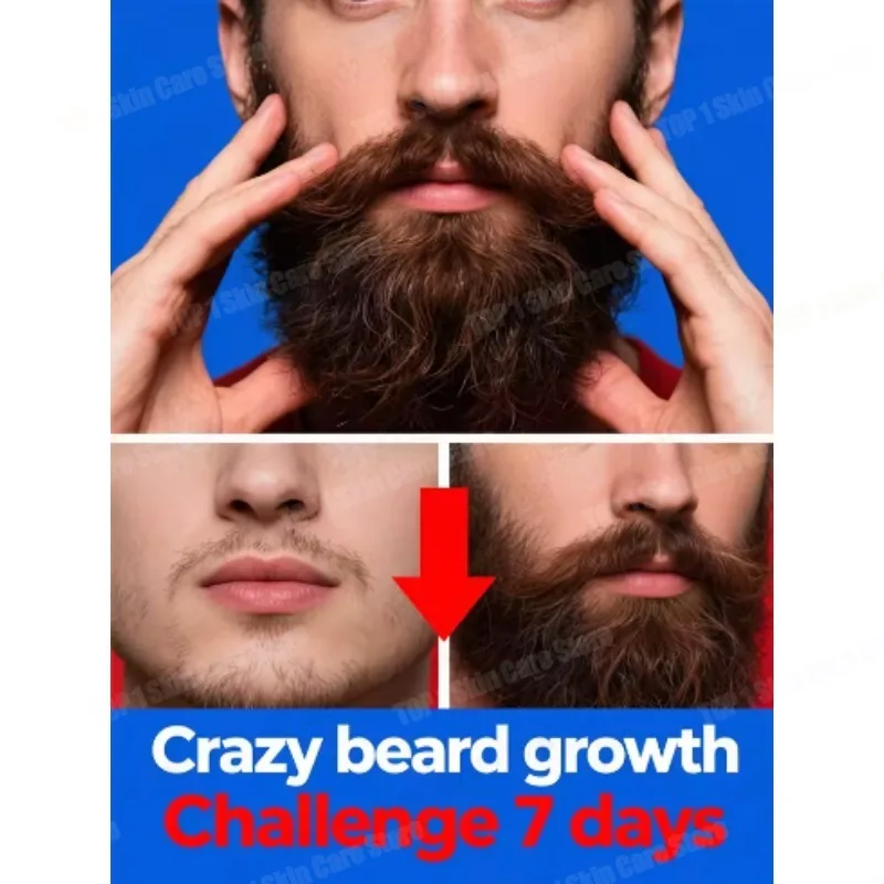 

The most effective beard growth essence in 2025, grow a thick beard in 7 days. Chest hair, leg hair, beard and hair growth