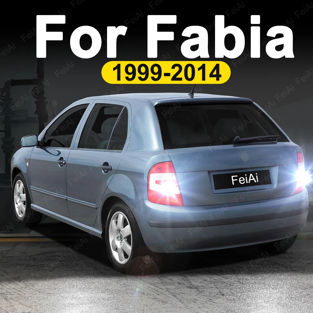 

Светодиодные фонари заднего хода для Skoda Fabia 1 2 MK1 MK2 2014 2013 2012 2011 2010 2009 2008 2007 1999-2006 Fabia 6Y Тюнинговые аксессуары