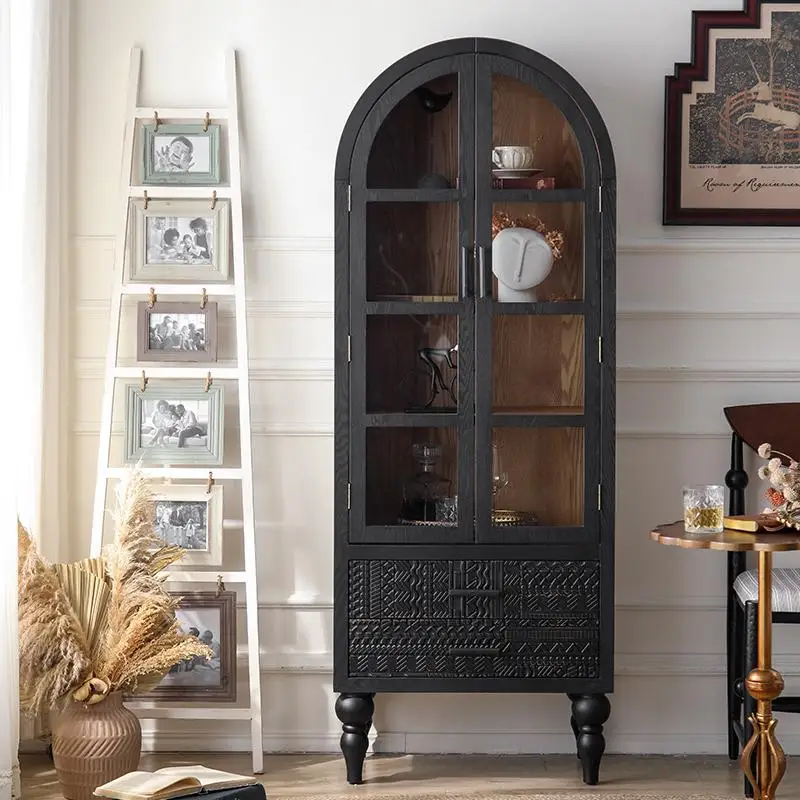 Dining side cabinet is surprised by the quiet entering the house, and the entrance cabinet