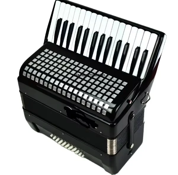 30-Key Professional Button Accordion Factory Direct 32-Bass Accordion for Training and Teaching