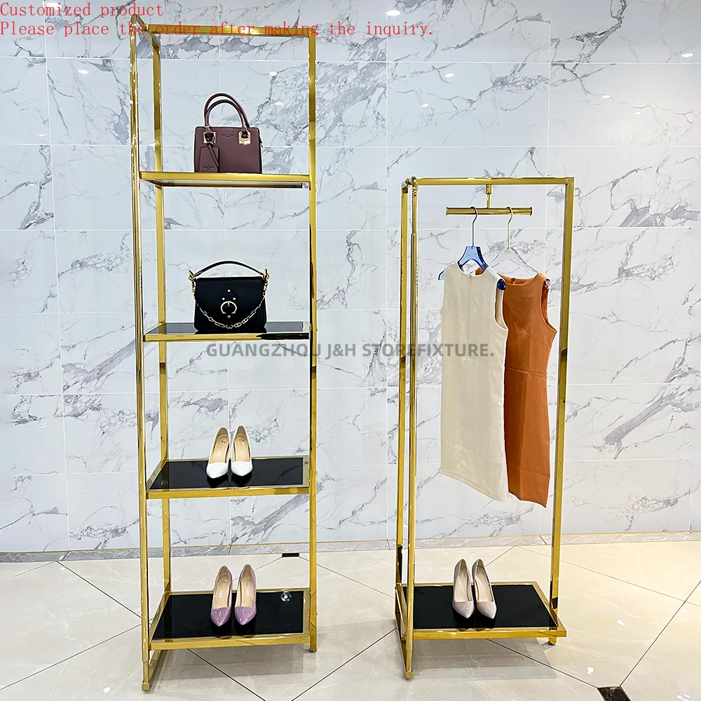 

Custom.Custom .Custom.Free Standing Perfume Makeup Cosmetic Store Display Shelf Clothing Stand Metal Garment Wedding Dress Displ