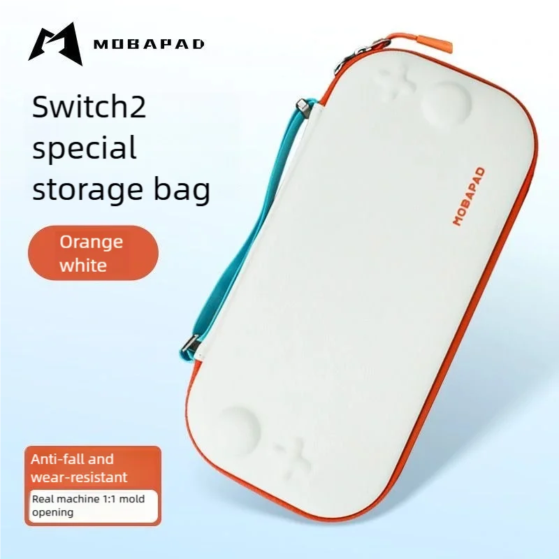 

For Switch 2 Gaming Console Storage Bag Portable NS2 Ultra Thin Large Capacity Storage Hard Bag Anti Drop And Anti Pressure