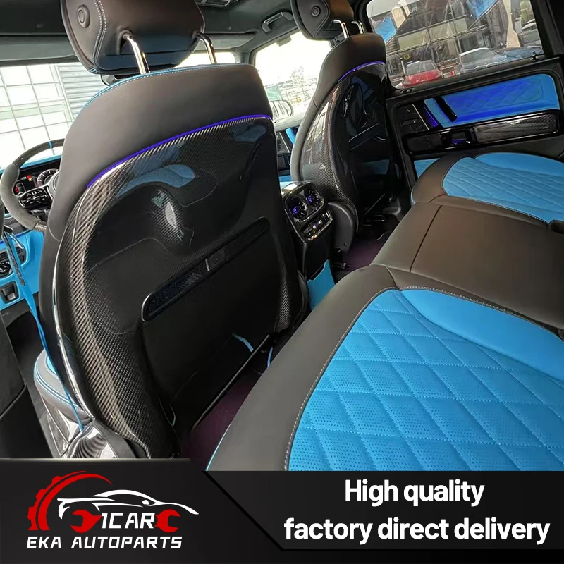 

Dry Carbon Fiber Seat Back Cover For Mercedes G Calss Carbon Fiber Seat Back Cover W464 W465 Dry Carbon Fiber Interior
