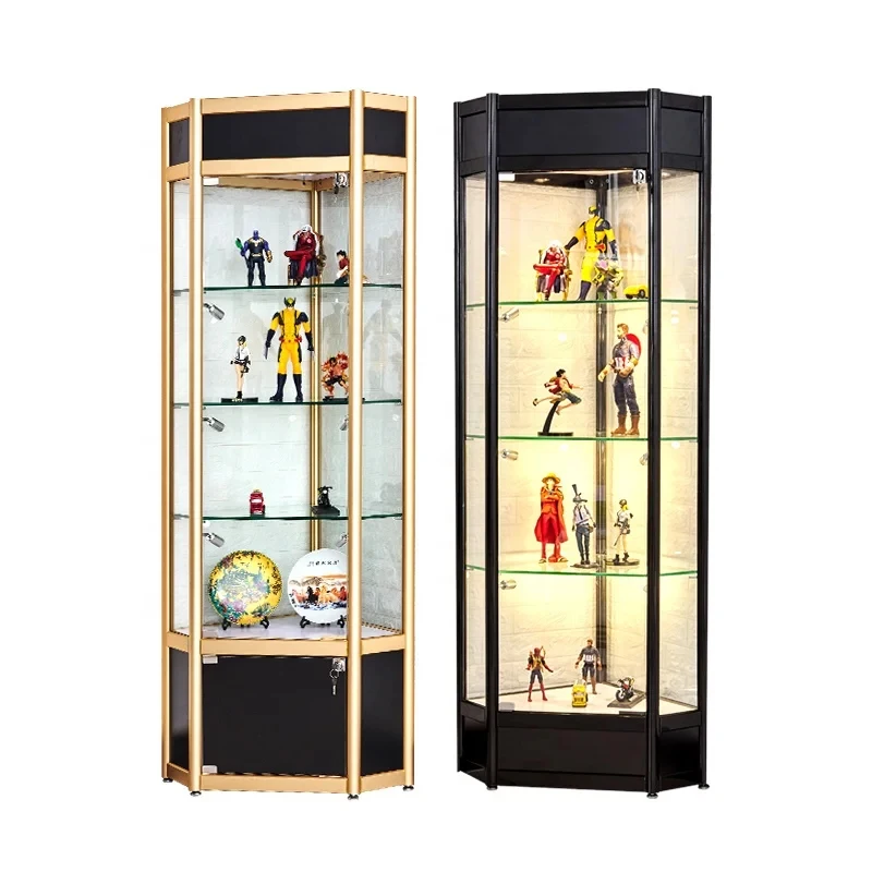 custom.Customized Revolving Glass showcase Sale Glass Cabinet Display Cabinet