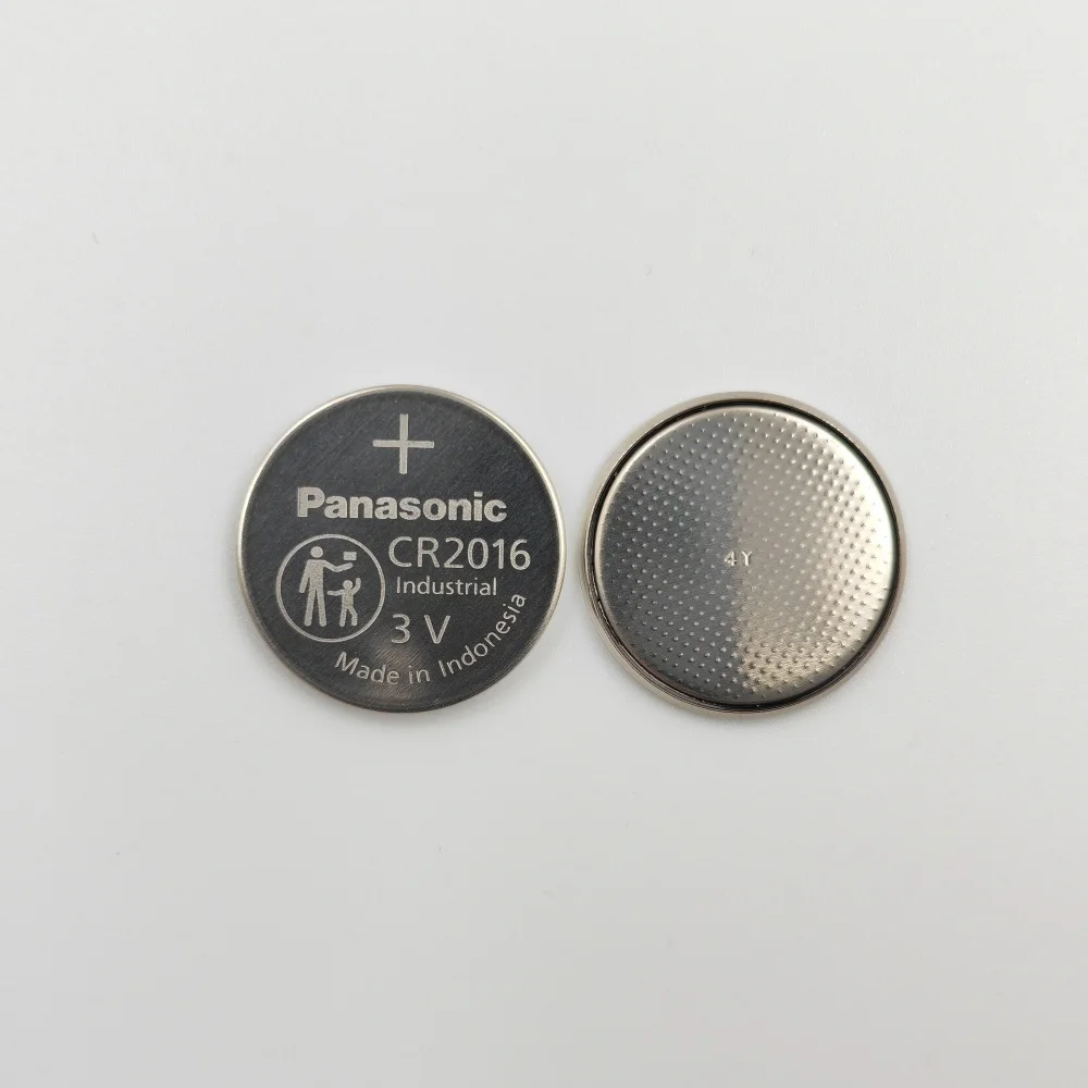 Panasonic CR2016 Lithium Button Battery Original BR2016 DL2016 LM2016 Coin Cell for Watches Toys Clocks Remotes