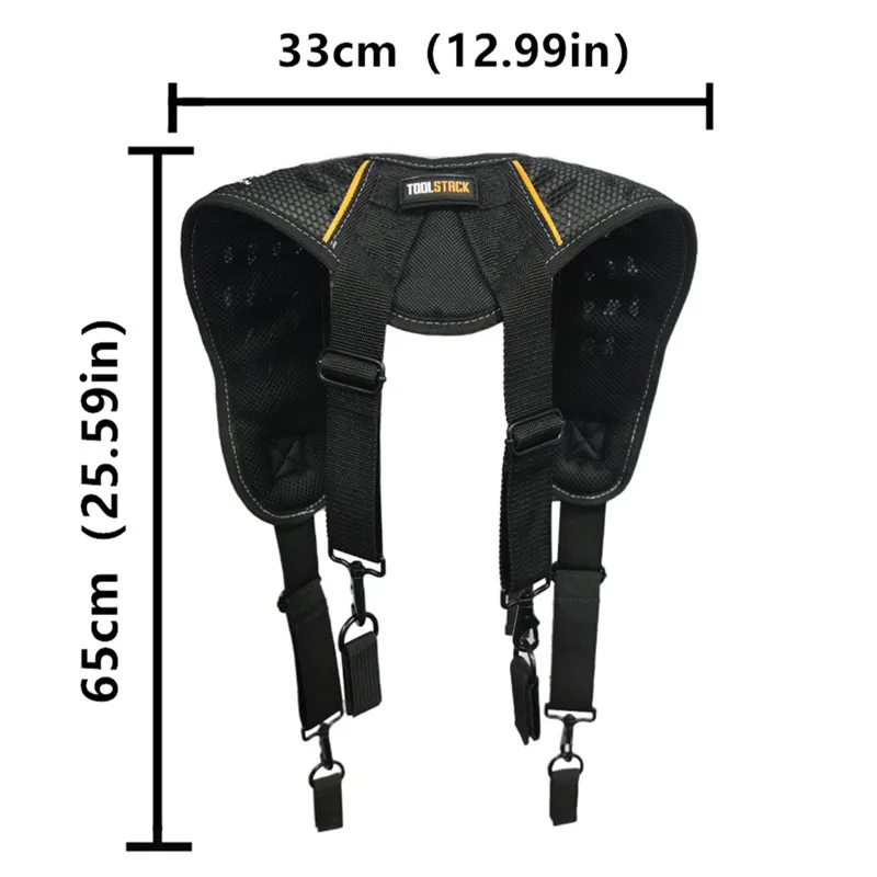 TOOLSTACK TSK-60+TSK-51G Profesjonalny system pasów roboczych i szelk do ciężkich prac przemysłowych