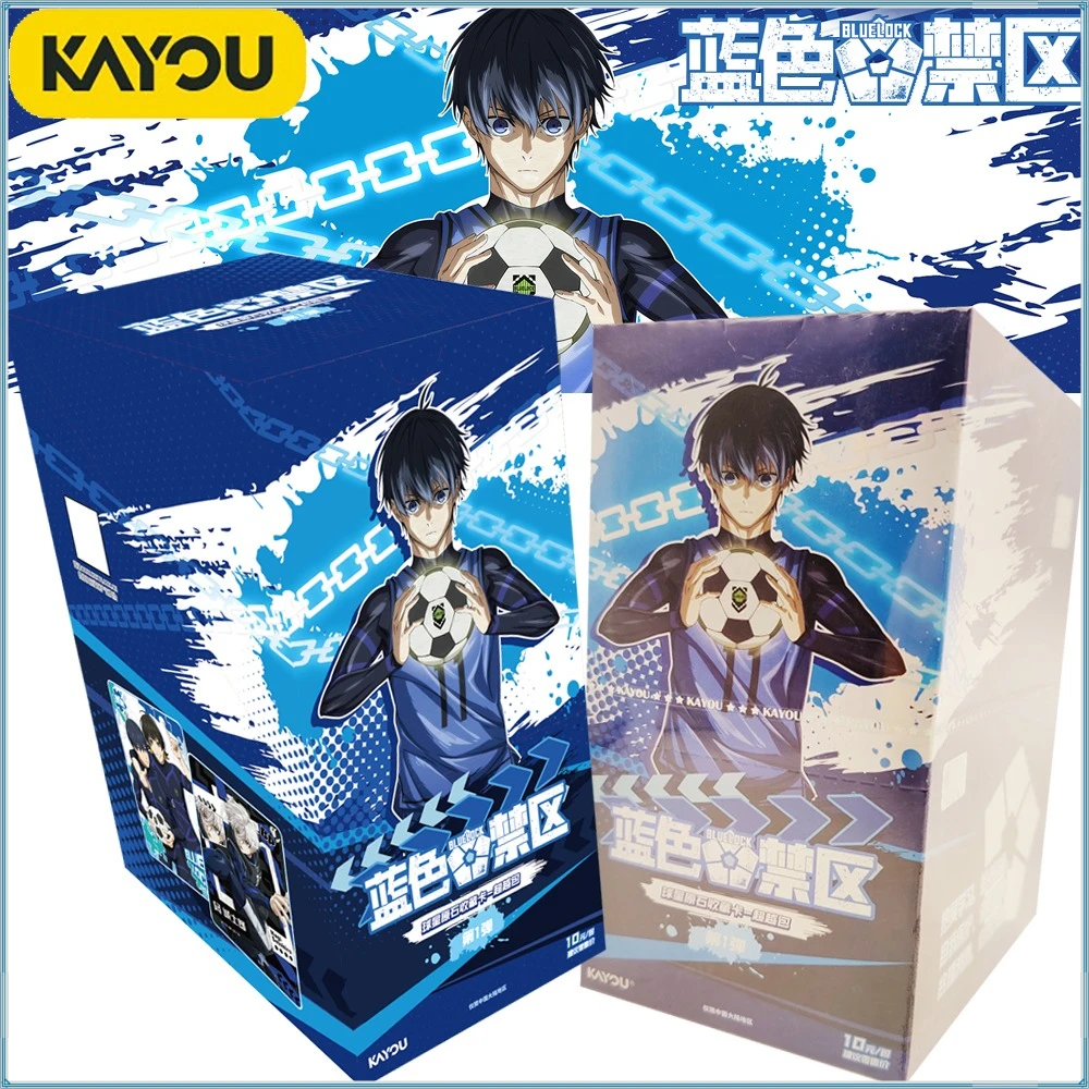 new-original-official-kayou-blue-lock-hobby-cards-sports-theme-anime-comic-protagonist-high-quality-collectible-cards-xmas-gifts