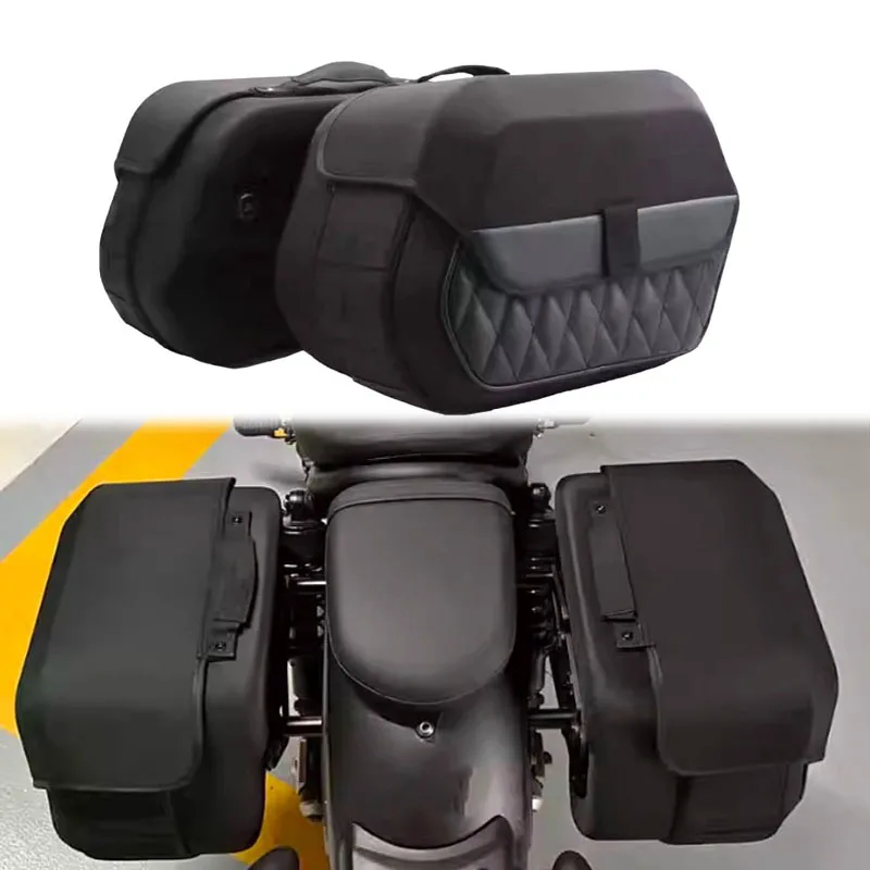 Motorcycle Luggage SaddleBags For Honda CMX1100 Rebel CM1100 2020-2023 Traveling Side Bag 19.5L High-capacity