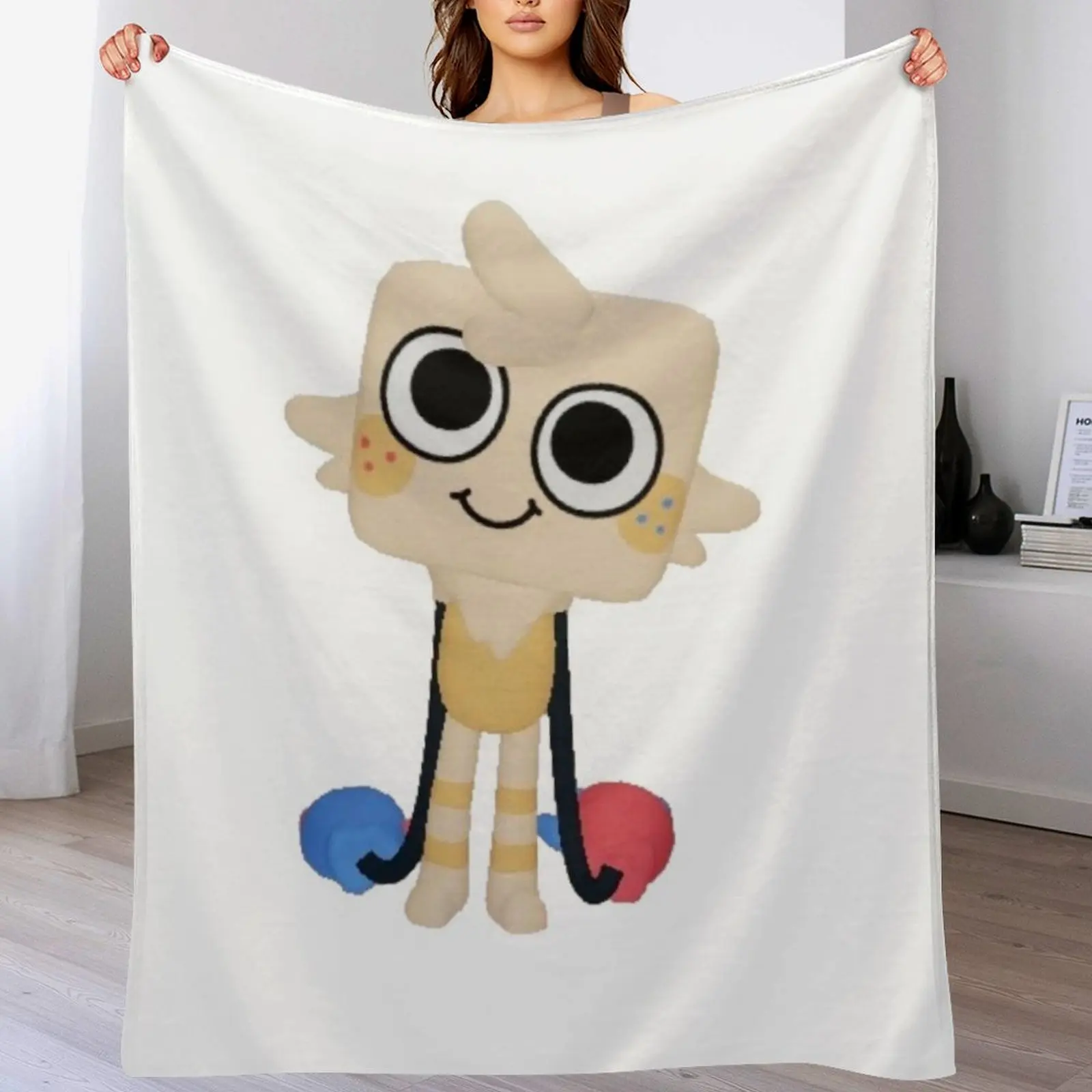 

Dandy's World: Goob Throw Blanket Soft Bedroom Blanket for Night Sleeping