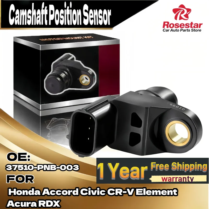

For Engine Camshaft Position Sensor for Honda Accord Civic CR-V Element Acura RDX OEM 37510-PNB-003