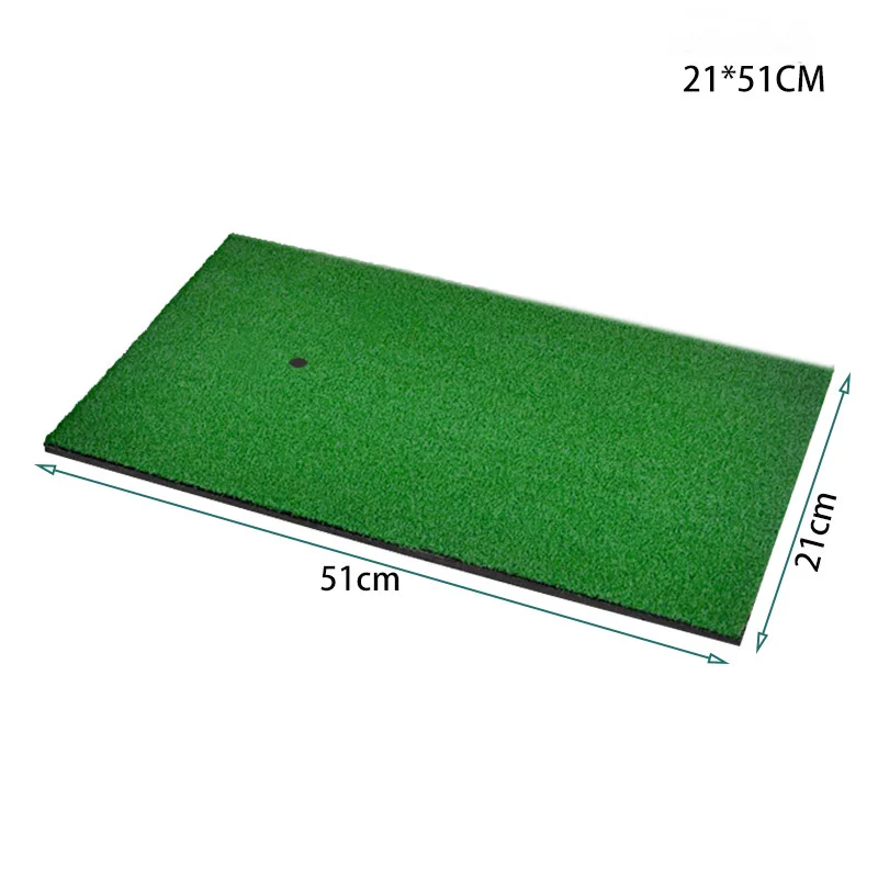 51X21Cm Golf Cage Grass Pad Swing Hitting Practice Trainer Mat Golf Practice Mat Hitting Mat Hot Sale