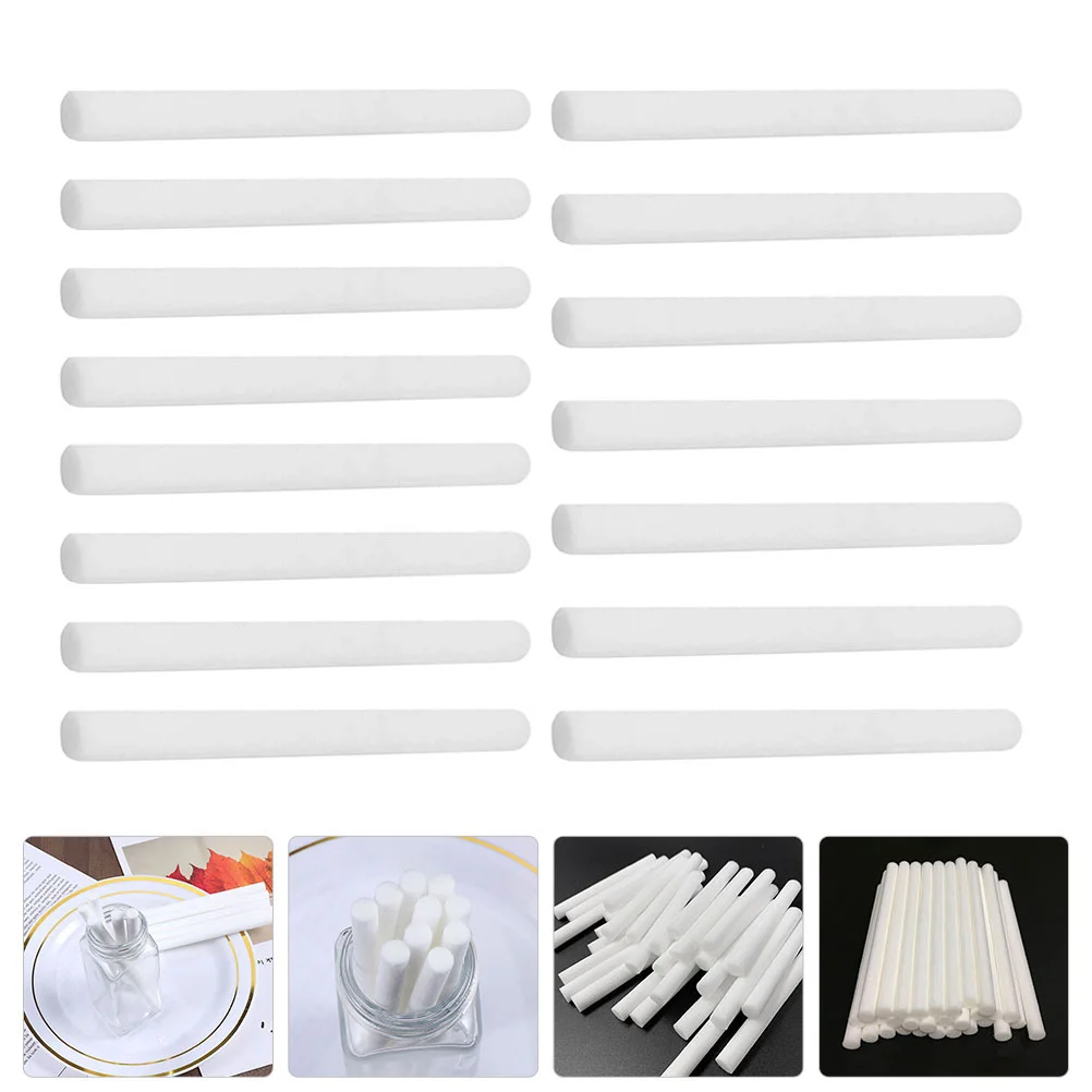 15 Pcs Diffusing Stick Aromatherapy Tampons Small Cotton Wands Machine Travel Diffuser Sticks Air Conditioner