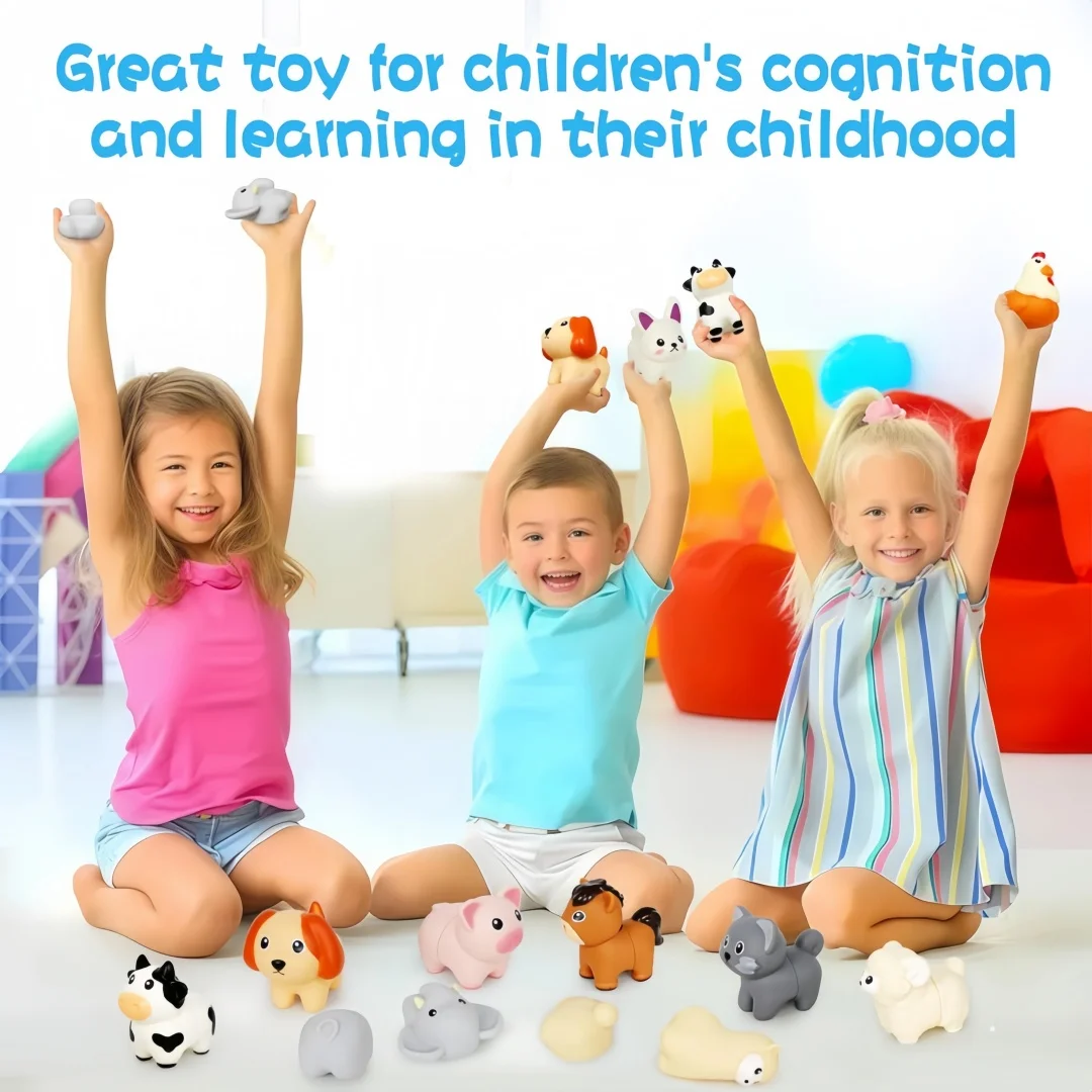 Matching Game voor dierlijke hoeveelheid, zintuiglijk speelgoed, leeractiviteit voor kleuters, kleurclassificatie, educatief speelgoed in Mexicaanse stijl