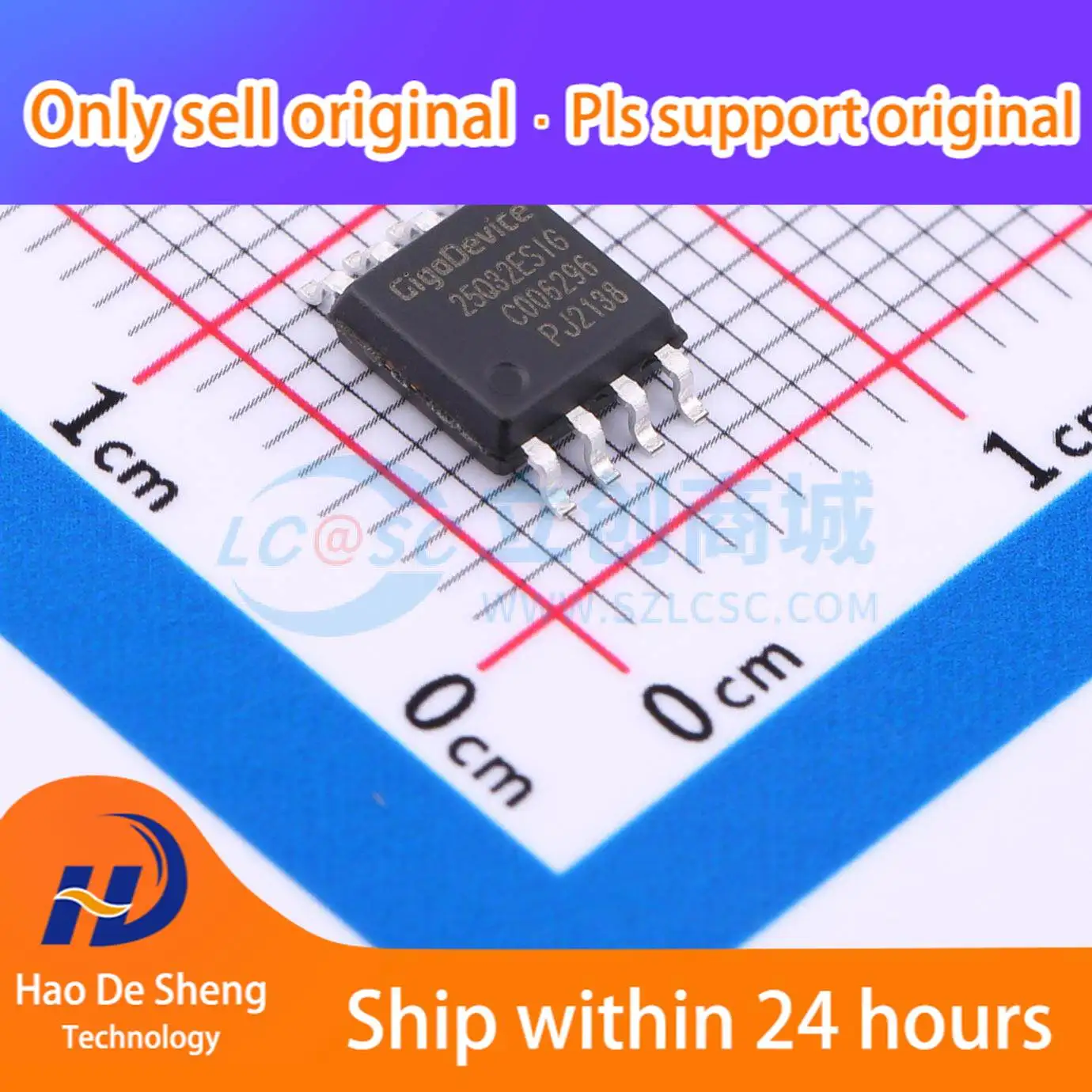 10PCS/LOT GD25Q32ESIGR SOP-8 32Mbit NOR FLASH  new original in stock