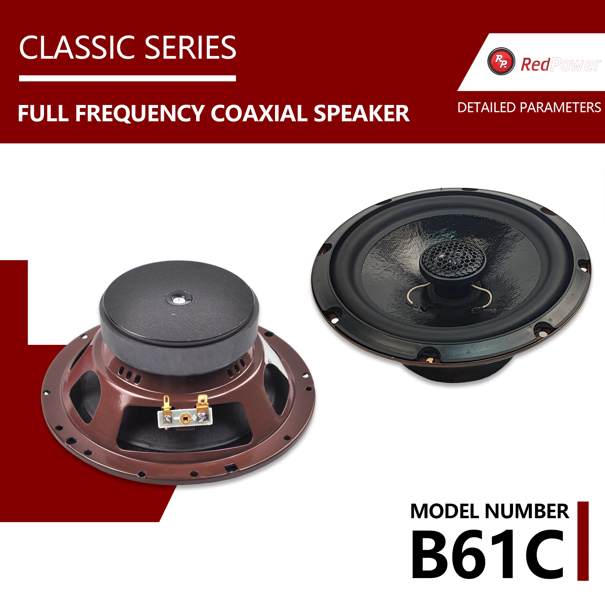 Redpower rpb61c classic coaxial acoustics