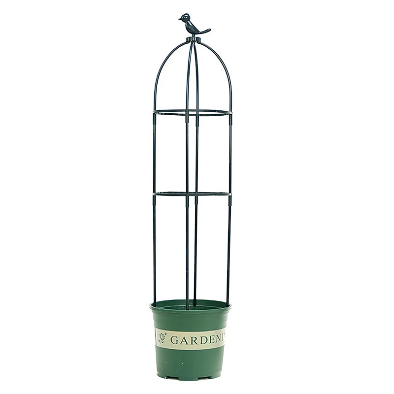 1Set Climbing Plant Trellis Garden Support Cages For Flowers Plants Support Frame Trellis Climbing DIY Flower Vines Pot Stand